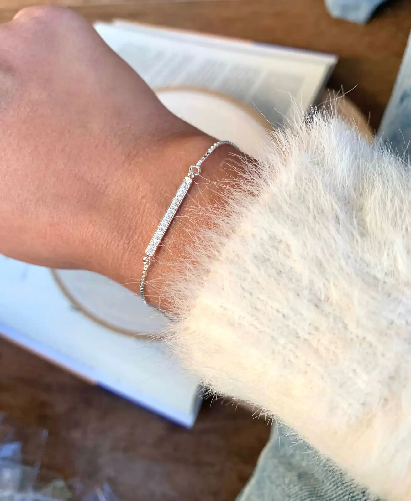 Pulseira Bastão Cravej. - Imagem 2