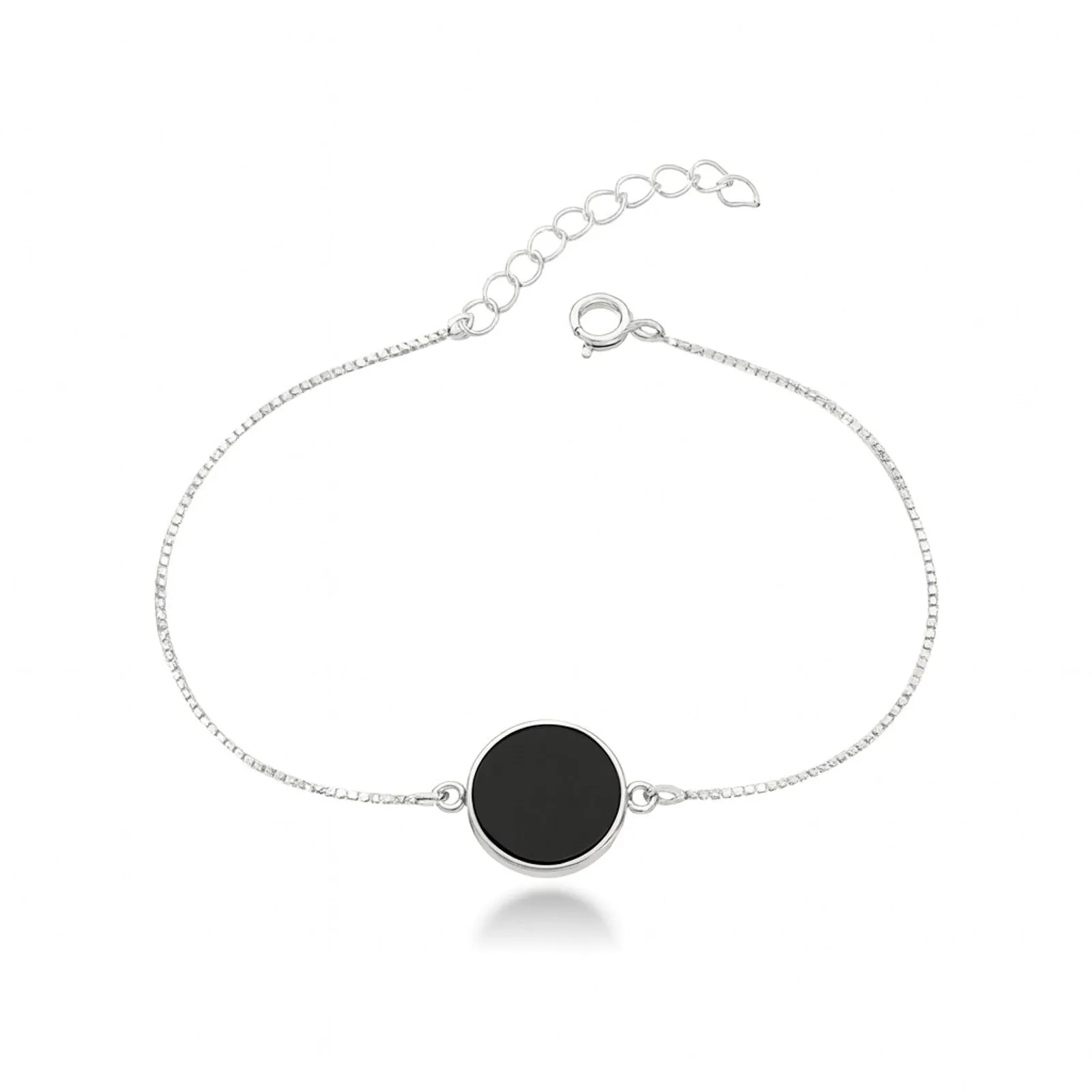 Pulseira C/ Pedra Ônix