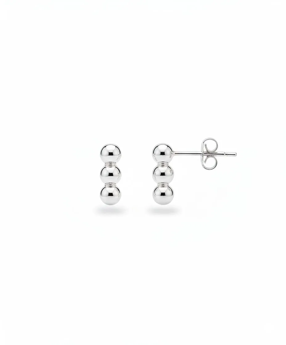 Brinco Três Bolinhas