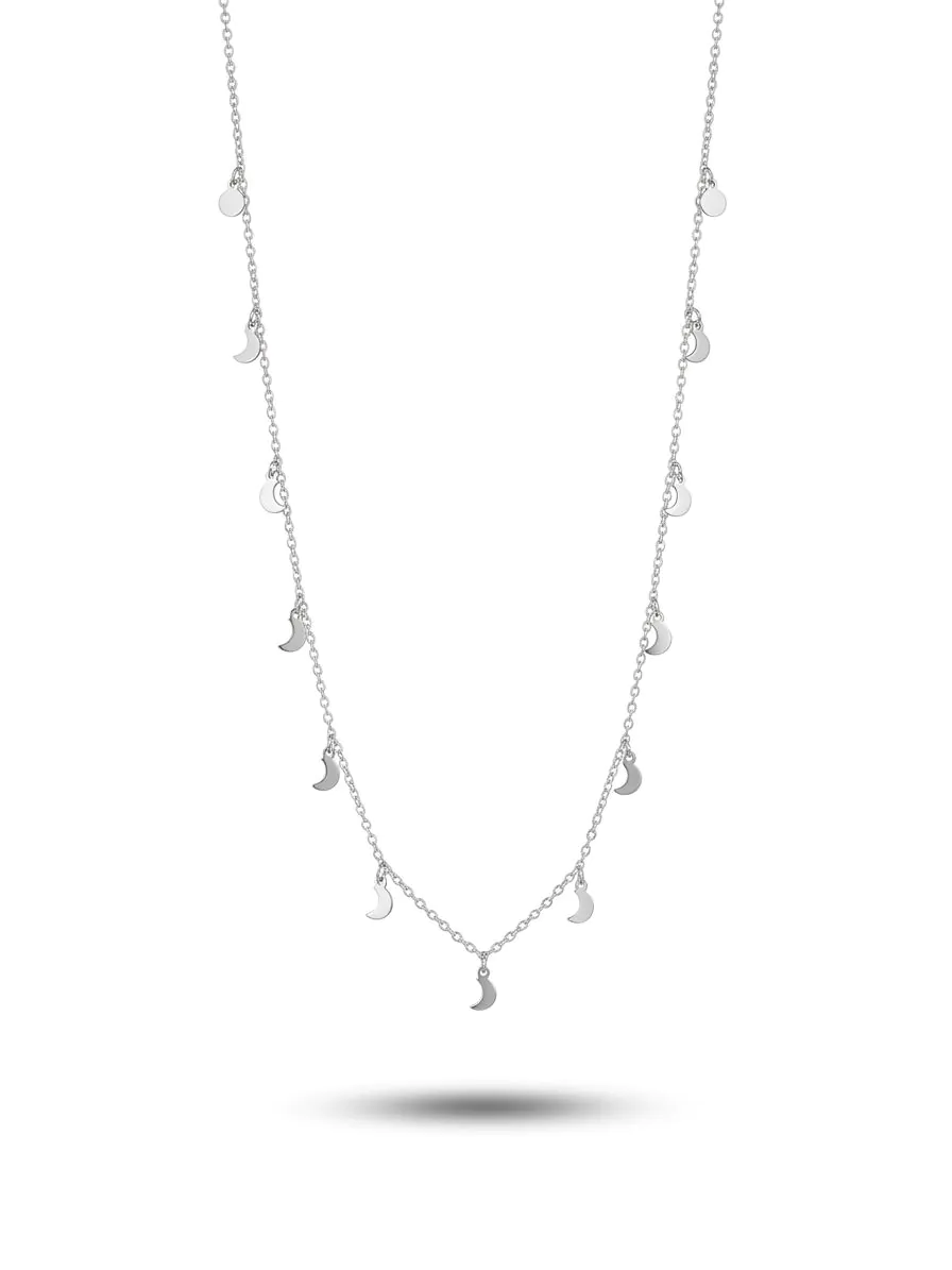 Colar Luazinhas Cheias (60cm)